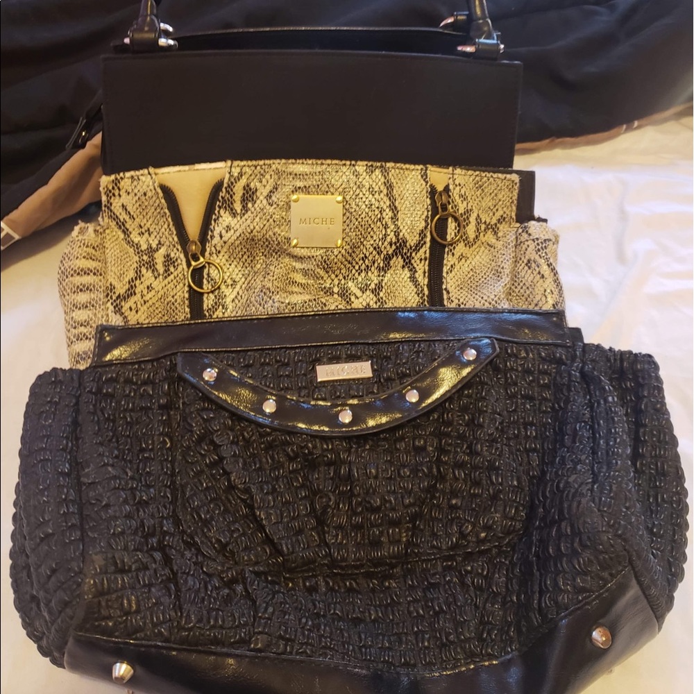 Miche bag with 2 shellls